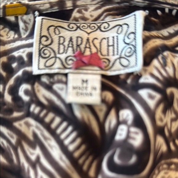 Baraschi Brown and Cream Patterned Garment - Picture 2 of 2